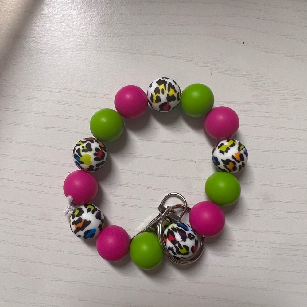 Colorful Bracelet with Keychain